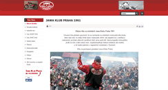 Desktop Screenshot of jawaklub.cz